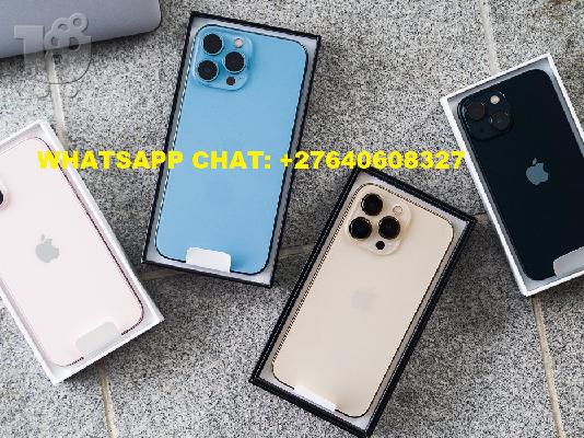 PoulaTo: Apple iPhone 13 Pro 128GB = 700 EUR, iPhone 13 Pro Max 128GB = 750 EUR, iPhone 13 128GB = 550 EUR, iPhone 12 Pro 128GB = 500EUR, iPhone 12 Pro Max 128GB = 550EUR, WHATSAPP CHAT: +447451285577